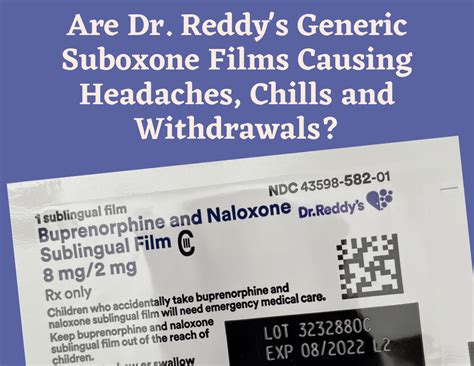 Reddy&39;s Labs is focused has got another competitor in the suboxone market. . Mylan vs dr reddys